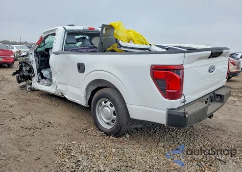 2024 Ford F150 Xl из США, поврежденный, VIN 1FTMF1KP6RKF26151